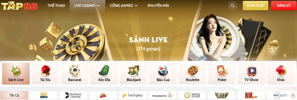 Game hot không thể bỏ lỡ tại sòng bài trực tuyến TAP88