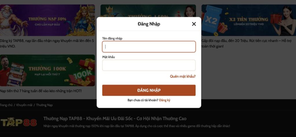 Hướng Dẫn Cách Nhận Nạp Đầu Tặng 50% Miễn Phí - Điền thông tin chính xác